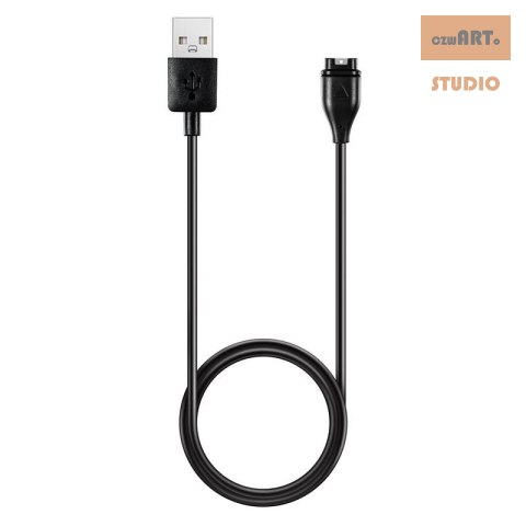 KABEL USB DO GARMIN WATCH BLACK / CZARNY