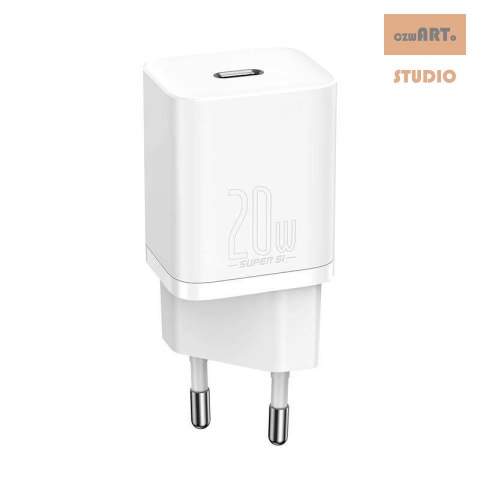 ŁAD SIEC BASEUS SUPER SI QC 1C 20W WHITE BIAŁA ŁAD SIEC BASEUS SUPER SI QC 1C 20W WHITE BIAŁA