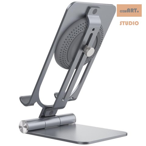 NILLKIN POWER HOLD MINI STAND 15W FAST WIRELESS CHARGER, GRAY / SZARY NILLKIN POWER HOLD MINI STAND 15W FAST WIRELESS CHARGER, GRAY / SZARY