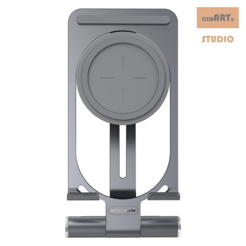 NILLKIN POWER HOLD MINI STAND 15W FAST WIRELESS CHARGER, GRAY / SZARY NILLKIN POWER HOLD MINI STAND 15W FAST WIRELESS CHARGER, GRAY / SZARY