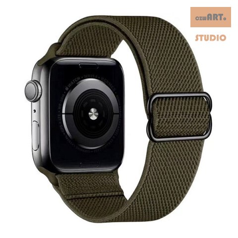 Pasek nylonowy Apple watch 38/40/41mm green M