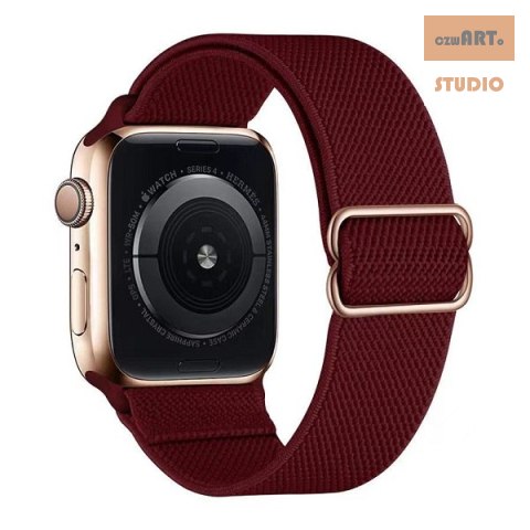 Pasek nylonowy Apple watch 38/40/41mm red M