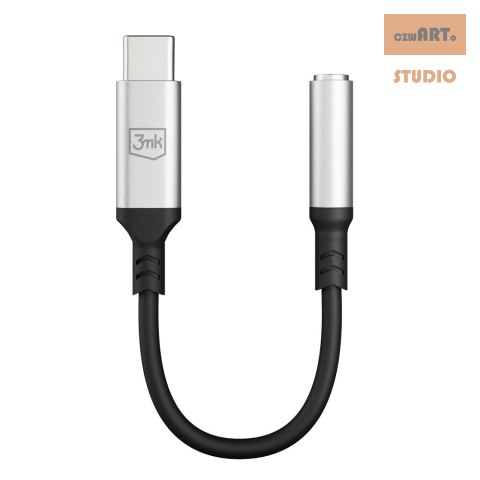 3MK ADAPTER AUDIO USB-C/JACK 3,5 mm 3MK ADAPTER AUDIO USB-C/JACK 3,5 mm