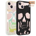 ETUI SKULL IPHONE 12 / 12 PRO, HOLO WHITE / BIAŁY