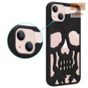 ETUI SKULL IPHONE 13 PRO MAX, MATT BLACK / CZARNY