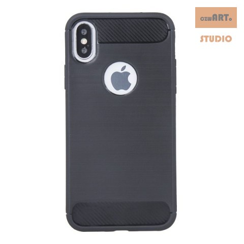 Etui Simple black do iPhone X/XS