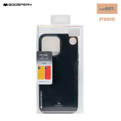 MERCURY JELLY CASE IPHONE 15 PRO MAX (6.7), BLACK / CZARNY MERCURY JELLY CASE IPHONE 15 PRO MAX (6.7), BLACK / CZARNY