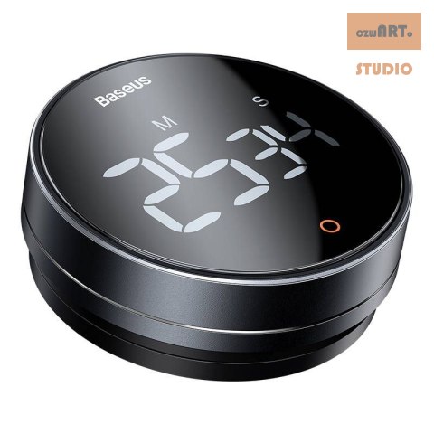 MINUTNIK/STOPER BASEUS HEYO PRO DARK CRYFOWY SZARY/GREY