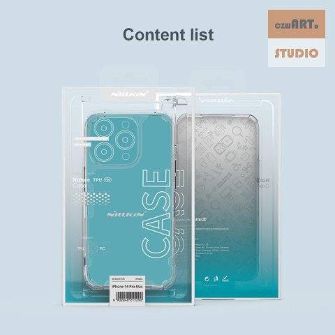 NILLKIN NATURE PRO IPHONE 14 PRO MAX CLEAR NILLKIN NATURE PRO IPHONE 14 PRO MAX CLEAR