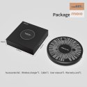 NILLKIN POWERCOLOR 15W (PLANET) FAST WIRELESS CHARGER, BLACK / CZARNY