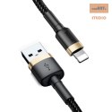 KABEL BASEUS CAFULE USB/LIGHTNING 2.4A 1M GOLD/BLACK