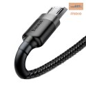 KABEL BASEUS CAFULE USB/MICRO USB 2A 3M BLACK/GREY