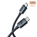 KABEL BASEUS CRYSTAL SHINE USB-C/USB-C 100W 1.2M BLACK