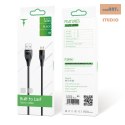 KABEL T-PHOX X-LITE MICRO USB BLACK 1M 3A