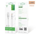 KABEL T-PHOX X-LITE TYPE-C WHITE 1M 3A