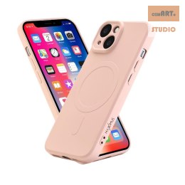 MX LIQUID ARMOUR IPHONE 15 PLUS (MagSafe) 6.7, PINK SAND / PUDROWY RÓŻ