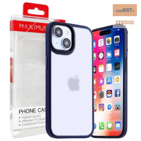 MX RIBBED CAM IPHONE 15 (6.1) DARK BLUE / GRANATOWY MX RIBBED CAM IPHONE 15 (6.1) DARK BLUE / GRANATOWY
