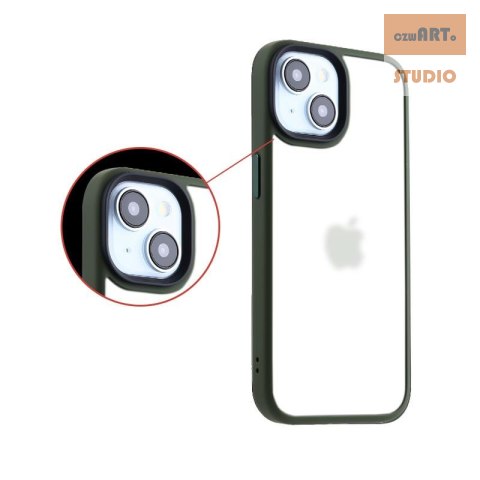 MX RIBBED CAM IPHONE 15 (6.1) GREEN / ZIELONY MX RIBBED CAM IPHONE 15 (6.1) GREEN / ZIELONY