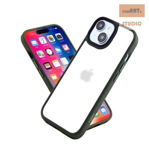 MX RIBBED CAM IPHONE 15 (6.1) GREEN / ZIELONY MX RIBBED CAM IPHONE 15 (6.1) GREEN / ZIELONY
