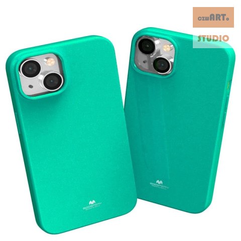 MERCURY JELLY CASE IPHONE 15 (6.1), MINT / MIĘTOWY