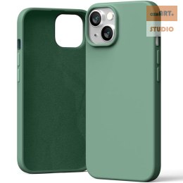 MERCURY SILICONE CASE IPHONE 15 (6.1), GREEN / ZIELONY