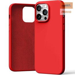 MERCURY SILICONE CASE IPHONE 15 PRO MAX (6.7), RED / CZERWONY