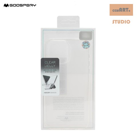 Mercury Jelly Case iPhone 15 (6.1), CLEAR / PRZEŹROCZYSTY Mercury Jelly Case iPhone 15 (6.1), CLEAR / PRZEŹROCZYSTY