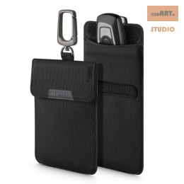 SPIGEN KLATKA FARADAYA POUCH KEYLESS RFID SIGNAL BLOCKER BLACK