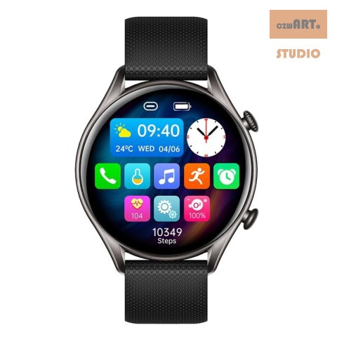 Smartwatch myPhone Watch EL ELEGANT, BLACK / CZARNY