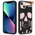 ETUI SKULL IPHONE 12 PRO MAX, MATT BLACK / CZARNY