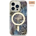 GUESS IPHONE 14 PRO MAGSAFE IML FLOWER GUHMP14LHLEOPWB TRANSPARENT