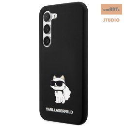 KARL LAGERFELD SAM S23+ SILICONE CHOUPETTE KLHCS23MSNCHBCK BLACK/CZARNY