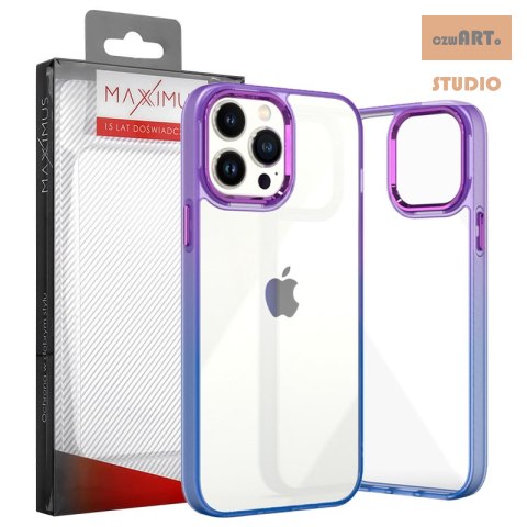 MX RAINBOW IPHONE 11 PRO (5.8) PURPLE-BLUE / FIOLETOWO-NIEBIESKI MX RAINBOW IPHONE 11 PRO (5.8) PURPLE-BLUE / FIOLETOWO-NIEBIESKI