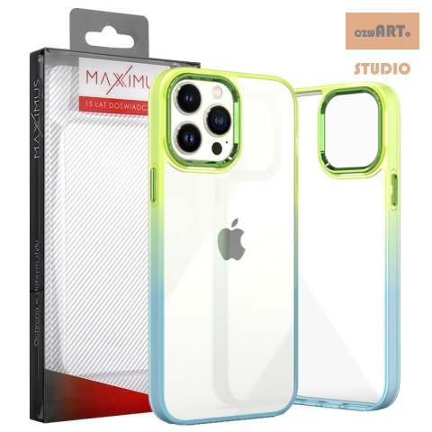 MX RAINBOW IPHONE 14 PLUS (6.7) LIME-BLUE / ZIELONO-NIEBIESKI MX RAINBOW IPHONE 14 PLUS (6.7) LIME-BLUE / ZIELONO-NIEBIESKI