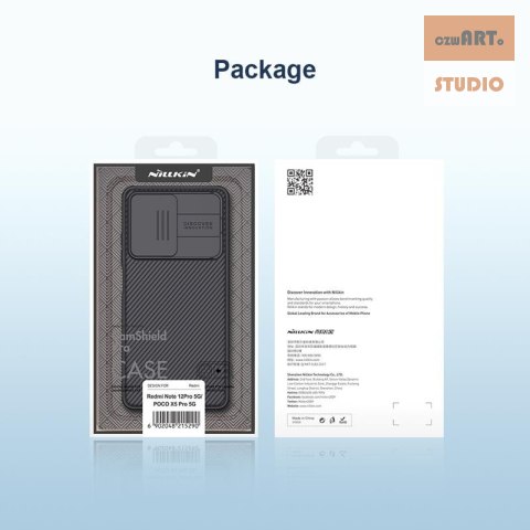 NILLKIN CAMSHIELD PRO XIAOMI REDMI NOTE 12 PRO 5G/POCO X5 PRO 5G, BLUE/NIEBIESKI NILLKIN CAMSHIELD PRO XIAOMI REDMI NOTE 12 PRO 5G/POCO X5 PRO 5G, BLUE/NIEBIESKI