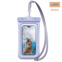 SPIGEN POKROWIEC WODOODPORNY A610 FLOAT CASE WATERPROOF AQUA BLUE/ NIEBIESKI