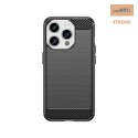 ETUI CARBON CASE IPHONE 15 PRO CZARNY/BLACK