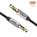 KABEL BASEUS YIVEN AUDIO SILVER/BLACK 1M 1M