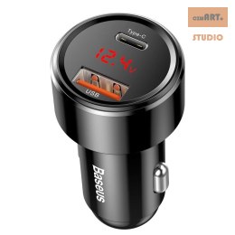 ŁAD SAM. BASEUS MAGIC PPS QC BLACK QC 3.0 + USB + Power Delivery 45W