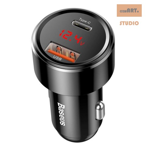 ŁAD SAM. BASEUS MAGIC PPS QC BLACK QC 3.0 + USB + Power Delivery 45W ŁAD SAM. BASEUS MAGIC PPS QC BLACK QC 3.0 + USB + Power Delivery 45W