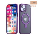 MX KICKSTAND MAGSAFE CIRCLE IPHONE 15 PRO MAX (6.7), PURPLE / FIOLETOWY