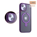 MX KICKSTAND MAGSAFE CIRCLE IPHONE 15 PRO MAX (6.7), PURPLE / FIOLETOWY