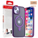 MX KICKSTAND MAGSAFE CIRCLE IPHONE 15 PRO MAX (6.7), PURPLE / FIOLETOWY
