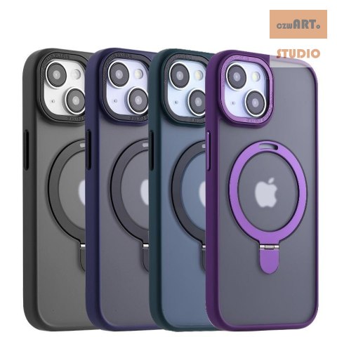 MX KICKSTAND MAGSAFE CIRCLE IPHONE 15 PRO MAX (6.7), PURPLE / FIOLETOWY MX KICKSTAND MAGSAFE CIRCLE IPHONE 15 PRO MAX (6.7), PURPLE / FIOLETOWY
