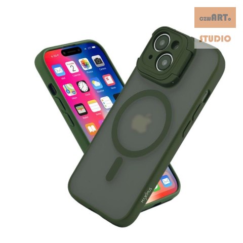 MX KICKSTAND MAGSAFE IPHONE 15 PRO MAX 6.7, GREEN / ZIELONY MX KICKSTAND MAGSAFE IPHONE 15 PRO MAX 6.7, GREEN / ZIELONY