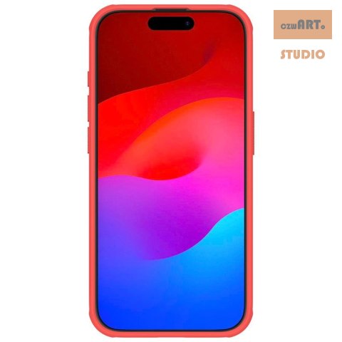 NILLKIN SUPER SHIELD PRO IPHONE 15 PRO (6,1) RED / CZERWONY NILLKIN SUPER SHIELD PRO IPHONE 15 PRO (6,1) RED / CZERWONY