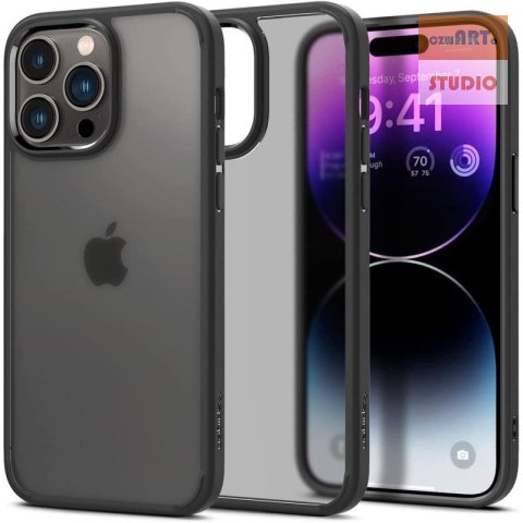 SPIGEN ULTRA HYBRID IPHONE 14 PRO FROST BLACK