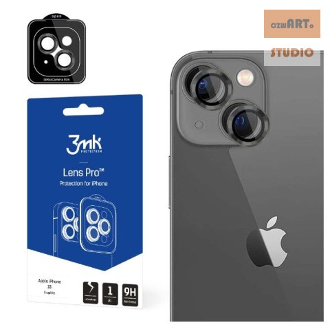 3MK LENS PROTECTION PRO IPHONE 15 GRAPHITE