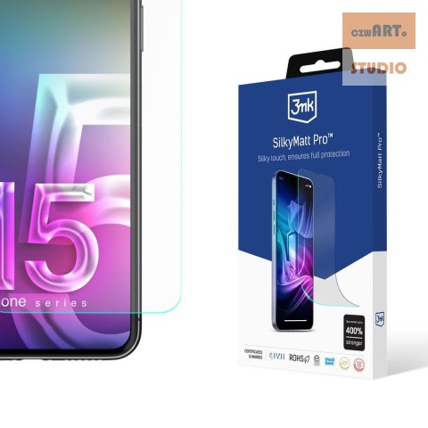 3MK SILKYMATT PRO IPHONE 15 PLUS 3MK SILKYMATT PRO IPHONE 15 PLUS