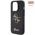 GUESS IPHONE 15 PRO GLITTER SCRIPT GUHCP15LHG4SGK CZARNY/BLACK